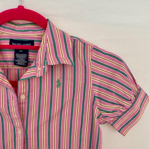 POLO RALPH LAUREN button down DRESS - Picture 2 of 9